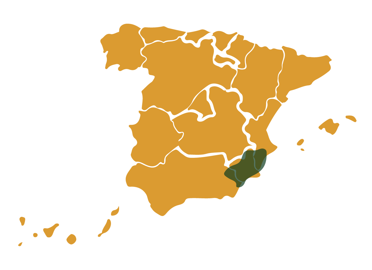 Mapa zonas de caza del Arruí