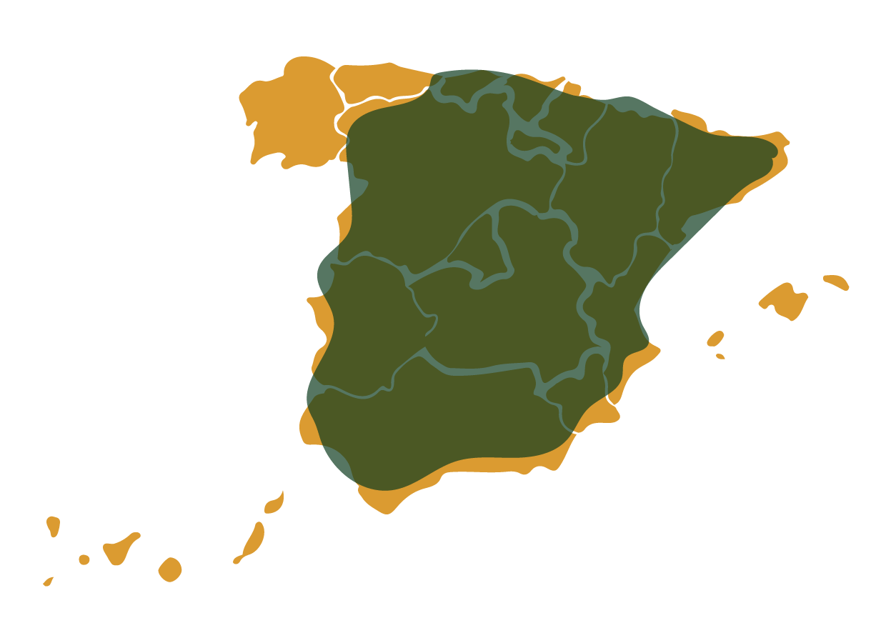 Mapa zonas de caza del Gamo